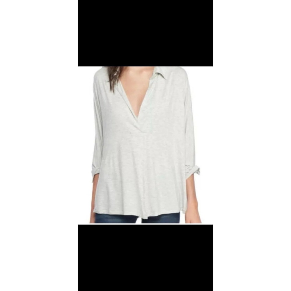 We the free by Free People Can't Fool Me Split Front top sz Small - Picture 4 of 10